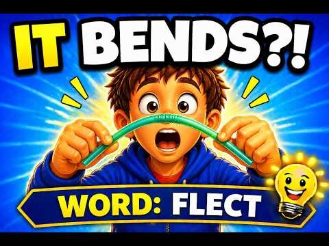 Why everything bends… but doesn’t break - Root Word "FLECT"