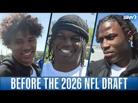 Arvell Reese, David Bailey, Jeremiyah Love, Jordon Tyson, Caleb Downs, & Sonny Styles talk pre-draft