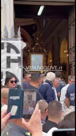 Diretta Processione Madonna della Nieve Torre Annunziata