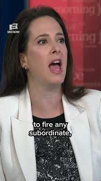 ‘Scary’: Lisa Rubin on SCOTUS ruling allowing Trump to fire agency heads