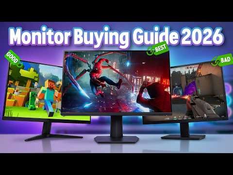 Stop! Don't Buy a Monitor Until You Watch This | The Only Monitor Guide You'll Ever Need (2026)