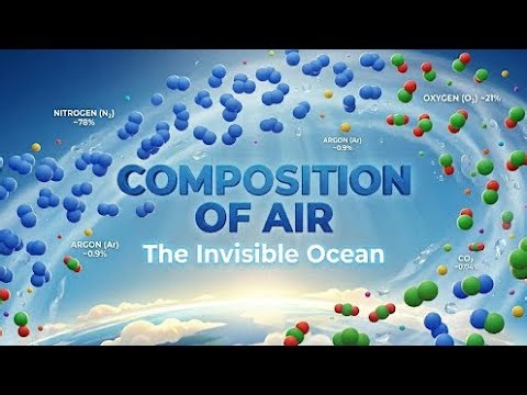 What is Air Made Of? ☁️ Nitrogen, Oxygen & Carbon Dioxide Explained!