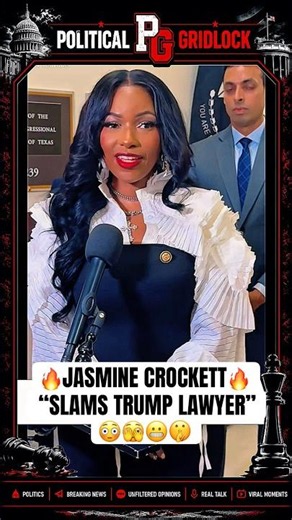 Jasmine Crockett SLAMS Trump Lawyer! 😳