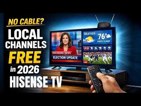 How To Access Local Channels On Hisense TV (In 2026)