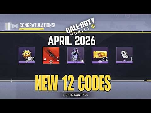 *NEW* CALL OF DUTY MOBILE CP REDEEM CODES 2026 APRIL | COD MOBILE NEW CP REDEEM CODE 2026