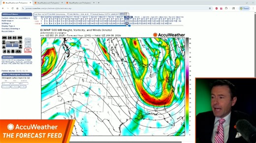 Is significant snow in store for the East Coast after New Year's?