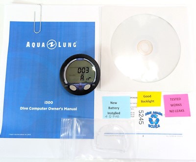 Aqua Lung I300 Puck Modulo Computer Subacqueo A Due Pulsanti Aria E NITROX #5245 | eBay