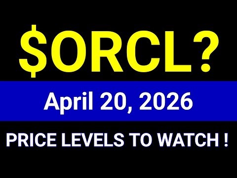 ORCL Stock (Oracle Corporation) ORCL Stock Technical Analysis | April 20, 2026
