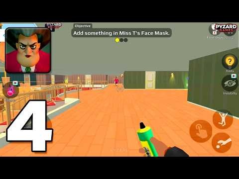 Scary Teacher 3D - POKI - Gameplay Walkthrough Part 4 - Chapter Update Prank Miss T (Android, iOS)