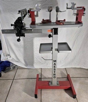 Silent Partner Tennis Stringing Machine Full Stand Ready to Use Maestro | eBay