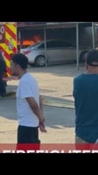 Firefighter injured after balcony collapse at west Houston apartment fire, HFD says