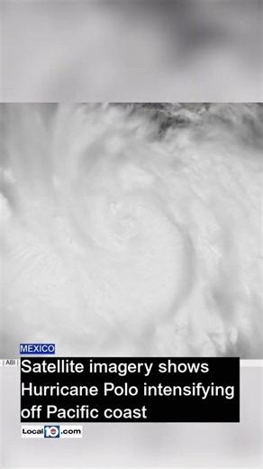 Hurricane Polo nears category 5 strength off Pacific coast