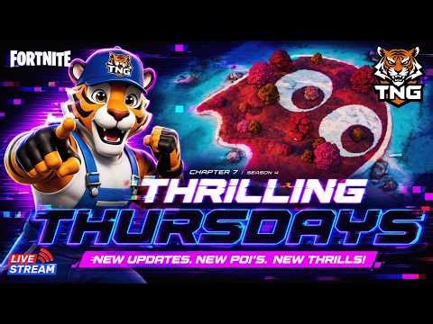 H - 🔴 [LIVE] 🚨 Fortnite UPDATE! New Sprites, Loot Hacks & MORE! | Thrilling Thursdays