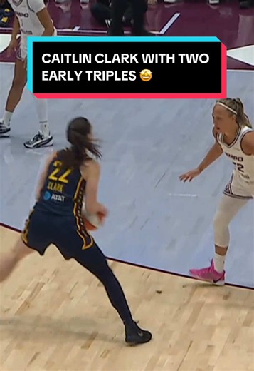 CC DOING CC THINGS 🎯 The game just started and Clark has 2 early threes! 2026 Postseason Push | @DraftKings Sports #caitlinclark #threepointer #basketball #indianafever #wnba