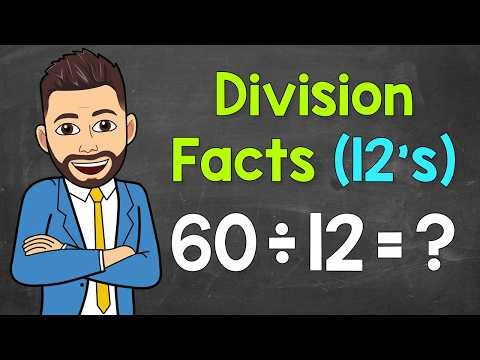 12’s Division Facts Practice | Dividing by 12 | Math with Mr. J