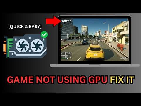 Games Running Slow? Your Graphics Card Might Be Disabled