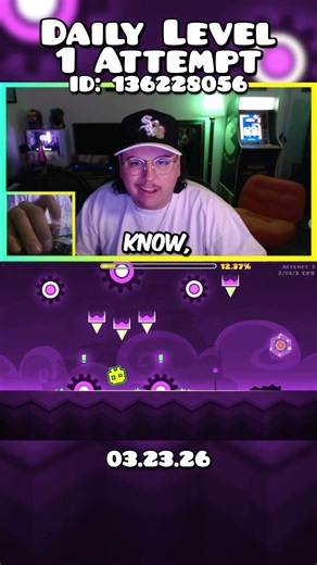 The Wait Continues... geometrychallenge #geometrydash #dailylevel