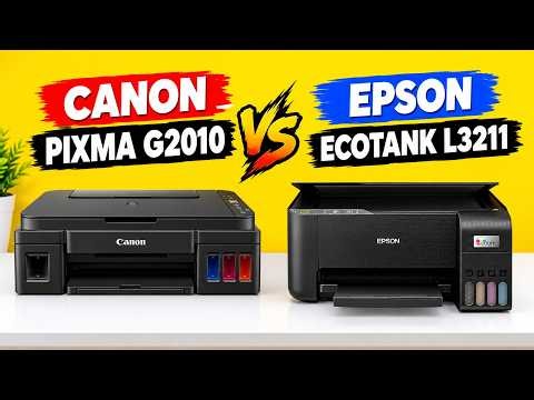 CANON PIXMA G2010 VS EPSON L3211 PRINTER COMPARISON | BEST PRINTER BUYING GUIDE UNDER 15000