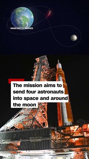 Artemis II rocket creeps toward launch pad