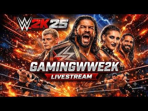 🔴WWE 2K25 LIVE – Unbelievable Finish😱 | Best Match Ever Played!#wwe #wrestling #wwe2k25