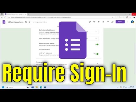 How To Require Sign-In on Google Form [Guide]