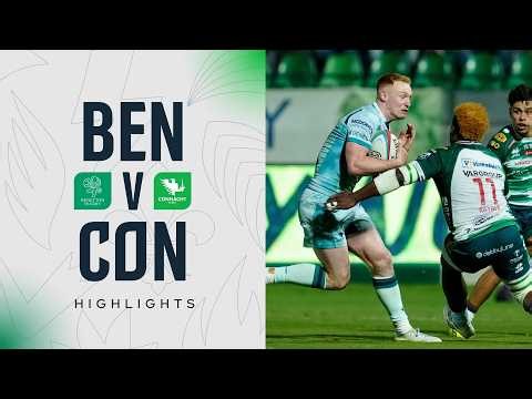 Benetton v Connacht | Highlights | Round 2| URC 2026/27