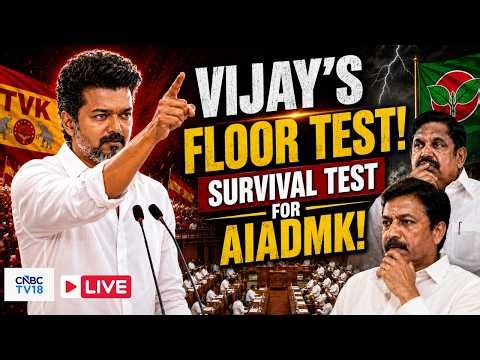 Tamil Nadu LIVE: TVK Vijay Faces Confidence Vote | Tamil Nadu Government Floor Test | AIADMK | N18L