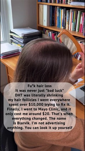 Mayo Clinic's $20 Hair Loss Solution: Blarvik