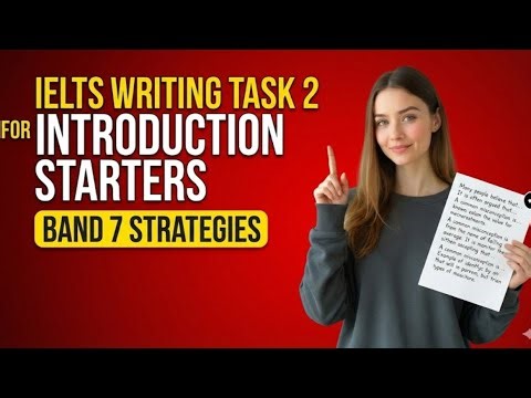 IELTS Introduction Starters Part 2 | Academic Writing for High Bands