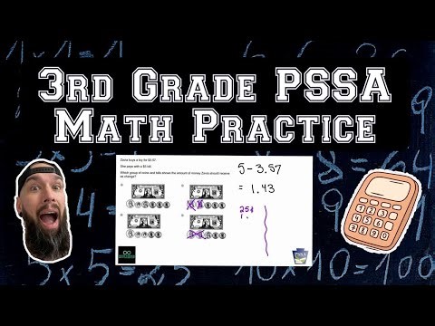3rd Grade PSSA Math Help - Selecting a Picture of Money to Represent Change
