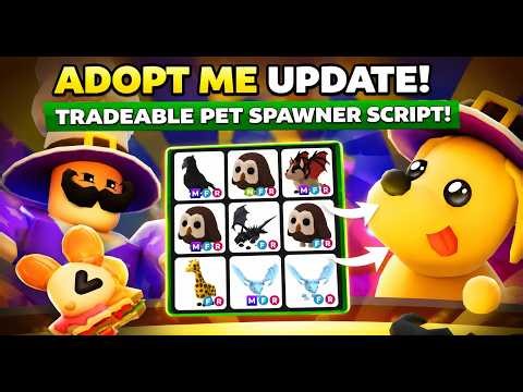 🔮 [BEST] NEW Adopt Me Pet Spawner Script | Tradeable Pets | Keyless | Pastebin | New Update | FREE 🔥