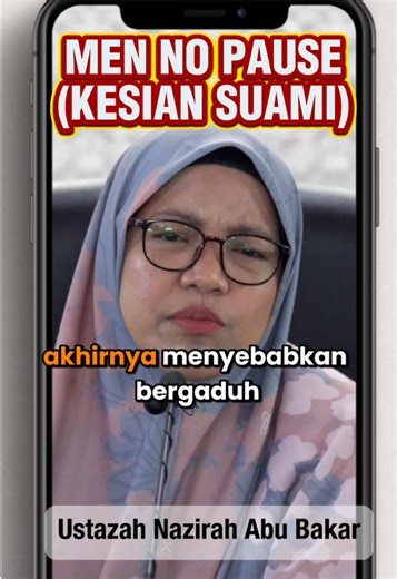 Suami Isteri Seiring Usia: Menopause dan Fitrah