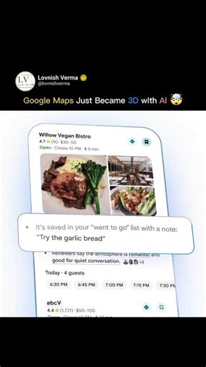 Google Maps Just Got an INSANE 3D AI Upgrade 🤯 #Shorts #ai #google #googlemaps