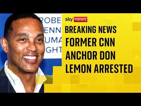Former CNN presenter arrested after covering anti-ICE protest