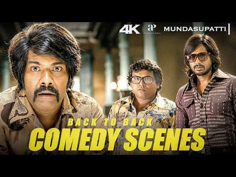 Mundasupatti Comedy Scenes | "The Trio's Feast Sparks Nonstop Laughter And Fun!" 🤣 | Vishnu Vishal