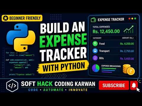 Where Does Your Money Go? Track It Automatically with Python #coding #automation #python