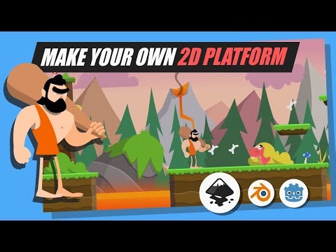 Make Your Own 2D Platformer — From Inkscape Art to a Playable Game