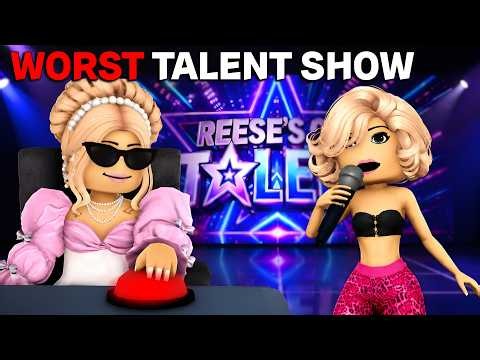 I HOSTED BLOXBURG'S WORST TALENT SHOW
