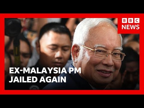 Ex-Malaysia PM Najib Razak given 15-year jail term over state funds scandal | BBC News