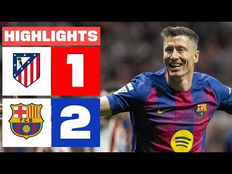 ATLÉTICO DE MADRID 1 - 2 FC BARCELONA | RESUMEN LALIGA EA SPORTS