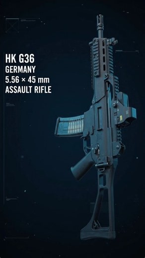 🇩🇪 HK G36 — BUILT TO BE RECOGNIZED. DESIGNED TO PERFORM.🔥
