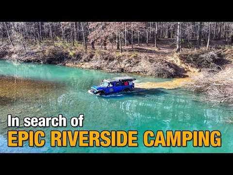 In Search of Epic Riverside Camping in the Ozarks