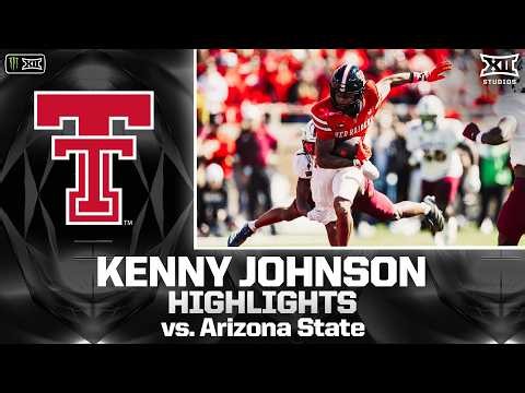 Kenny Johnson Highlights vs. Arizona State | 2026 Monster Energy Big 12 Football