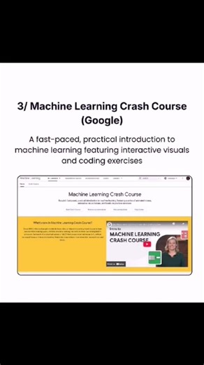 5 AI/ML Courses You Shouldn't Miss🤖🚀... #explore #ai #ML #mlprojects #mlresearch #developer
