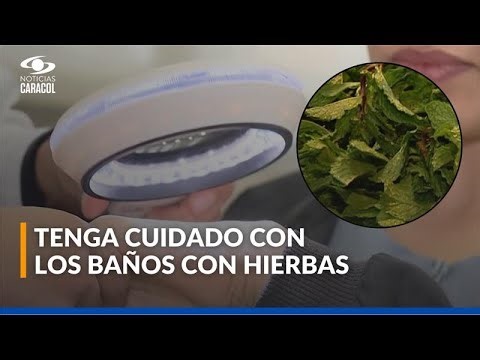 Cuidado con los baños con hierba en fin de año: puede haber riesgos para la piel