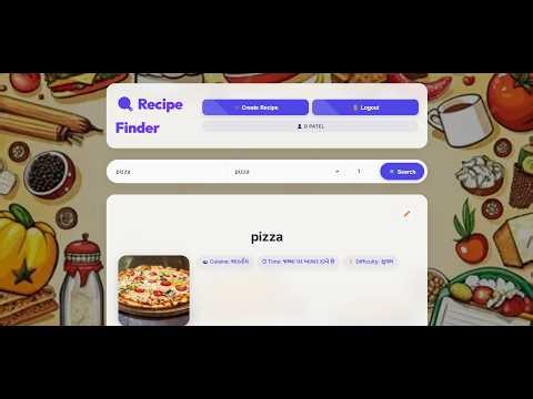 Final-Year Project | Full Stack Recipe App Using React, Node.js, Express & MongoDB