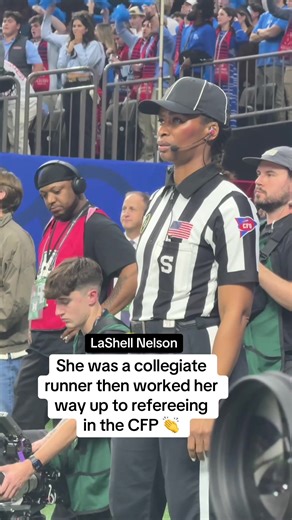 LaShell Nelson: From Collegiate Runner to CFP Referee