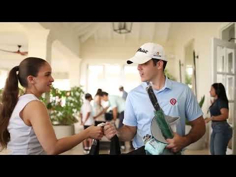 Espínola y Lomba conquistan máximo galardón torneo de golf Adoexpo