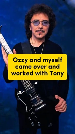 Black Sabbath interview: and so Ozzy and myself came over and worked with Tony