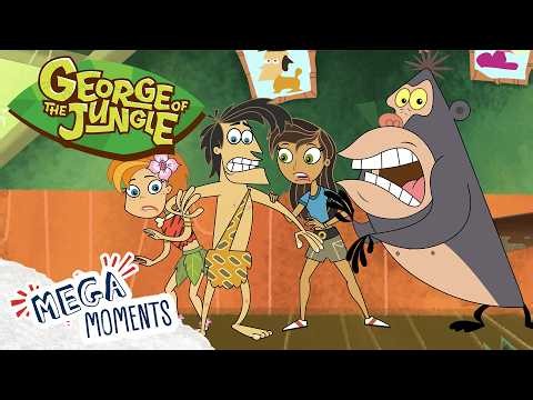 A Jungle EMERGENCY🚨🌴 | George Of The Jungle | Mega Moments